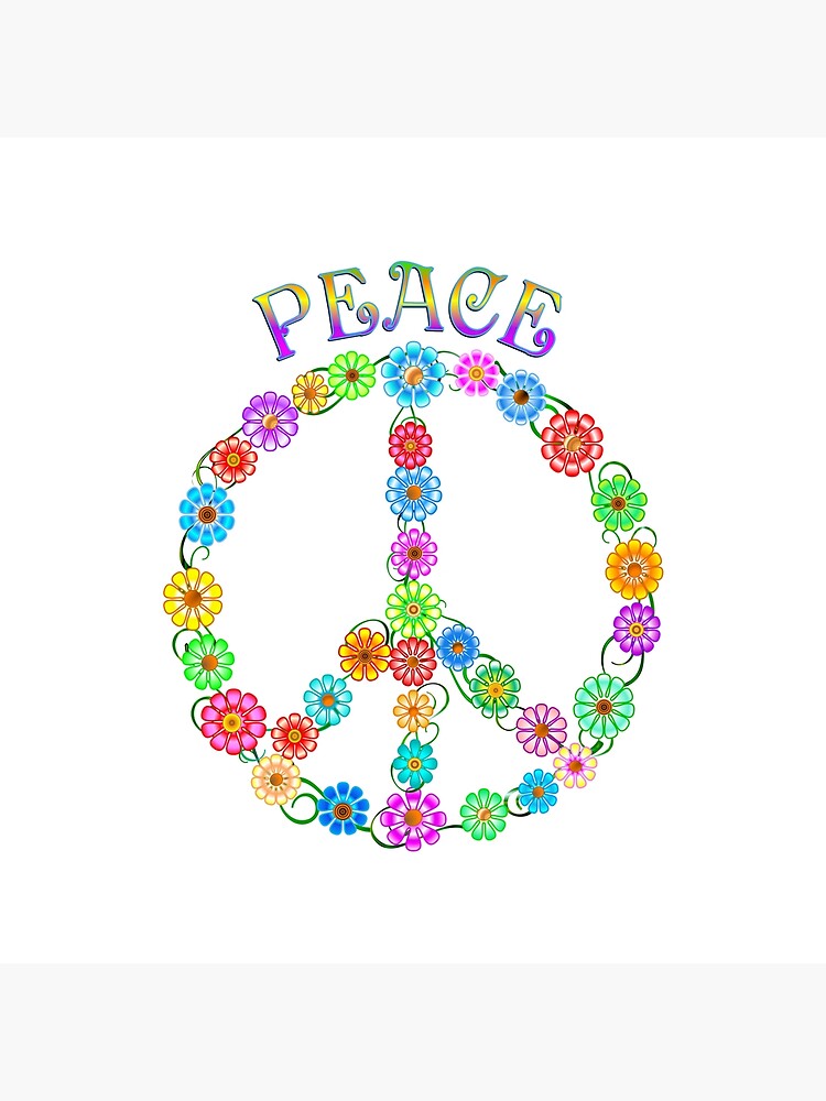 Flower Peace Sign