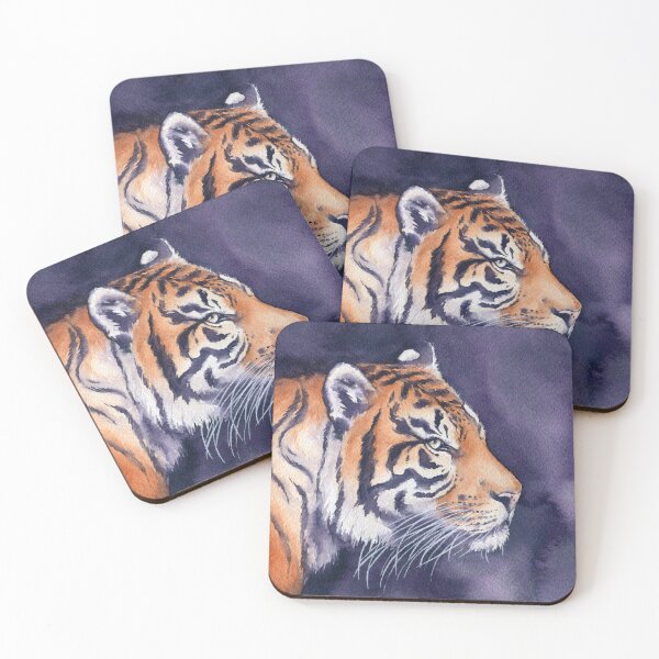 Item preview, Strength (Watercolor Tiger) designed and sold by Denise Soden.