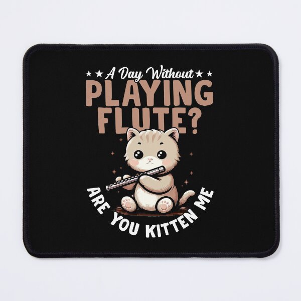 Item preview, Day Without Playing Flute Music Lover Expert Musician Player designed and sold by NovaGenArt.