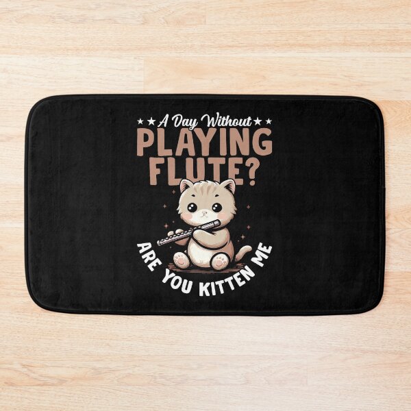Item preview, Day Without Playing Flute Music Lover Expert Musician Player designed and sold by NovaGenArt.