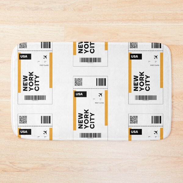 Item preview, NEW YORK CITY Ticket Design - Inspired Travel Ticket  designed and sold by RM-Journey.