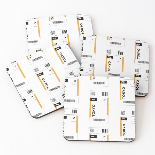 Item preview, TOKYO Ticket Design - Inspired Travel Ticket  designed and sold by RM-Journey.