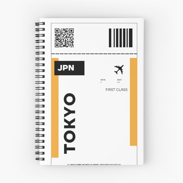Item preview, TOKYO Ticket Design - Inspired Travel Ticket  designed and sold by RM-Journey.
