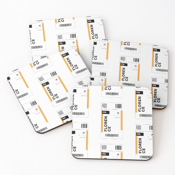 Item preview, FLORENCE Ticket Design - Inspired Travel Ticket  designed and sold by RM-Journey.