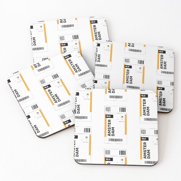 Artikelvorschau, AMSTERDAM Ticket Design – Inspiriertes Reiseticket entworfen und verkauft von RM-Journey.