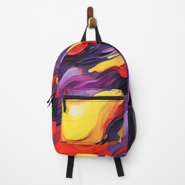 Item preview, Abstract Red Purple Yellow designed and sold by Cat Prince.