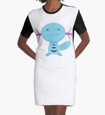 Cute Wooper Graphic T-Shirt Dress