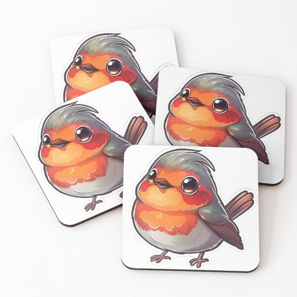 Item preview, Cute and lovable cartoon birdie designed and sold by fractalkuzy.