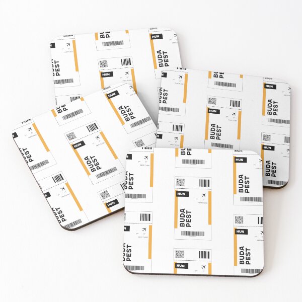 Item preview, BUDAPEST Ticket Design - Inspired Travel Ticket  designed and sold by RM-Journey.