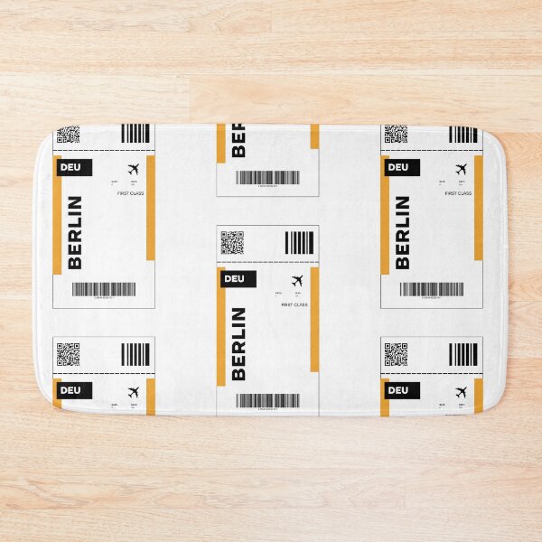 Item preview, BERLIN City Ticket Design - Inspired Travel Ticket  designed and sold by RM-Journey.