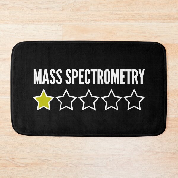 Item preview, Mass Spectrometry One Star Rating - Funny Science, Funny Laboratory, Stem, Microbiology, Molecular Biology, Neuroscience, Cellular Biology designed and sold by jadedscientist.