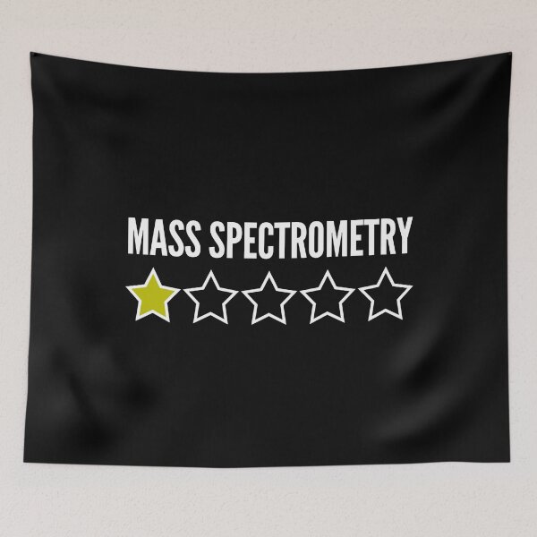 Item preview, Mass Spectrometry One Star Rating - Funny Science, Funny Laboratory, Stem, Microbiology, Molecular Biology, Neuroscience, Cellular Biology designed and sold by jadedscientist.