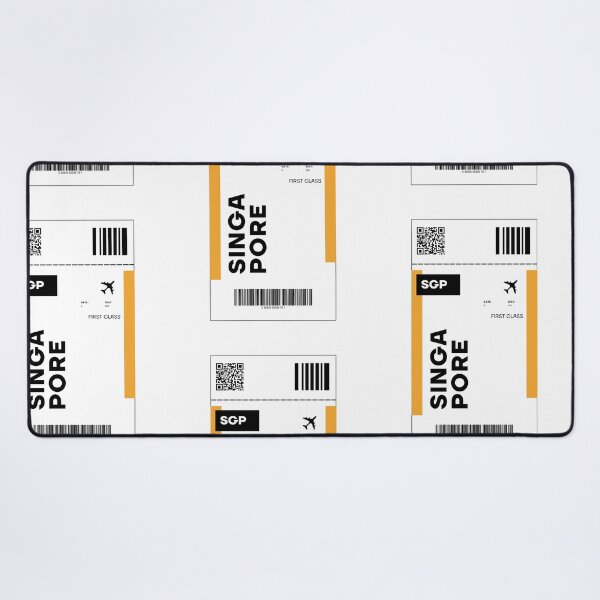 Item preview, SINGAPORE City Ticket Design - Inspired Travel Ticket designed and sold by RM-Journey.