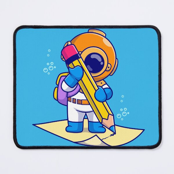Item preview, Deep Dive Into Knowledge: Cute Diver's Educational Adventure designed and sold by hjian8219.