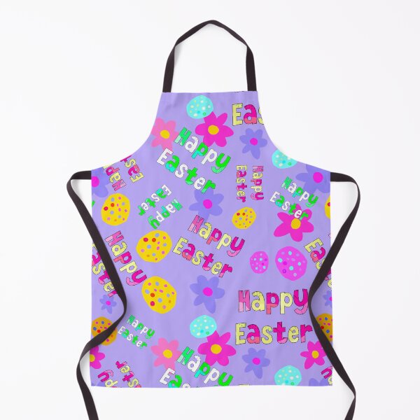 Item preview, Easter Egg Hunt - Happy Easter with Colored Eggs and Colored Flowers - Hand Drawn designed and sold by Victoria Rose.