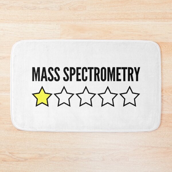 Item preview, Mass Spectrometry One Star Rating - Funny Science, Funny Laboratory, Stem, Microbiology, Molecular Biology, Neuroscience, Cellular Biology designed and sold by jadedscientist.