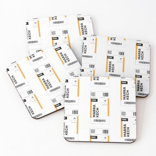 Item preview, MARRAKECH City Ticket Design - Inspired Travel Ticket  designed and sold by RM-Journey.