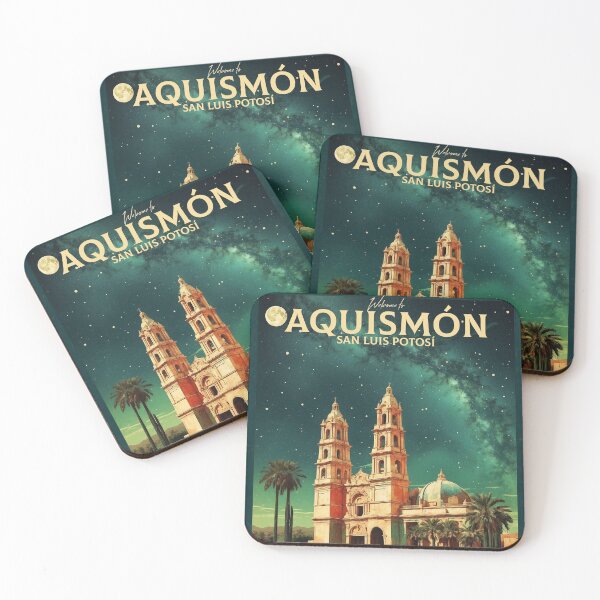 Item preview, Aquismon San Luis Potosi Magic Town Mexico Vintage Travel Tourism Poster  designed and sold by TravelersGems.
