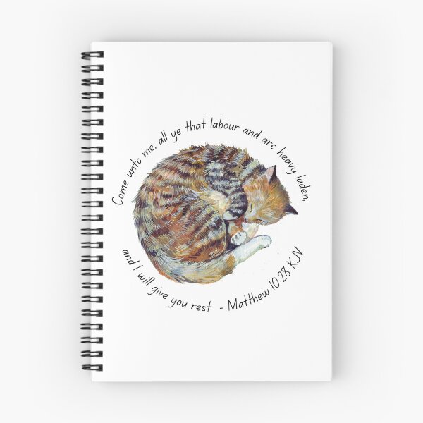 Item preview, Matthew 10:28 Sleeping Cat designed and sold by LambofLight.