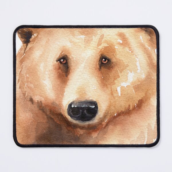 Item preview, Grizzly Bear Watercolor designed and sold by Denise Soden.