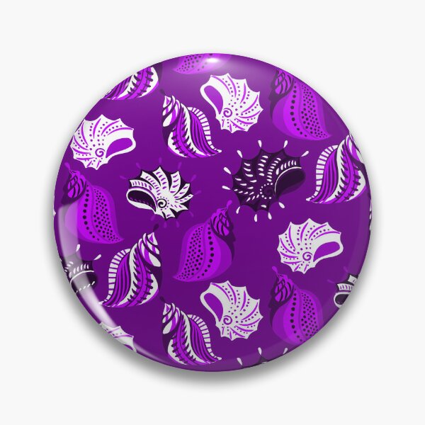 Item preview, purple sea shells beach ocean  designed and sold by Gossip Rag.