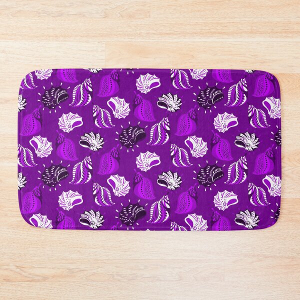 Item preview, purple sea shells beach ocean  designed and sold by Gossip Rag.