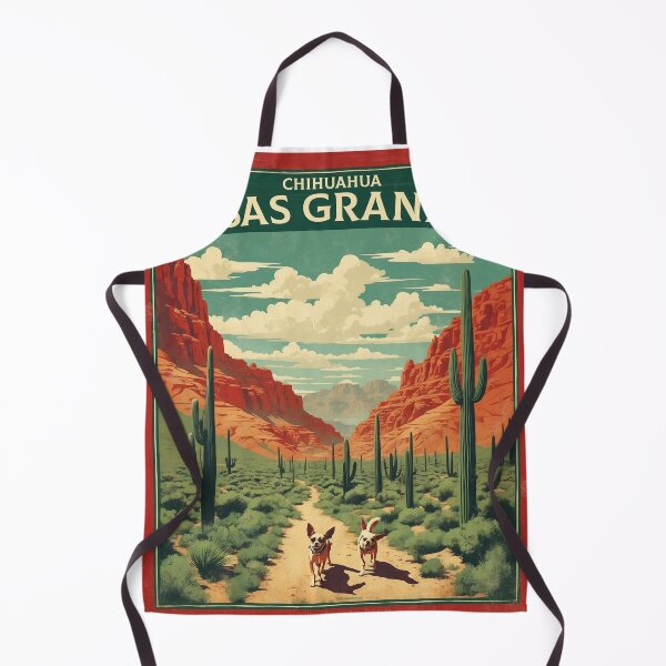 Item preview, Chihuahua Casas Grandes Magic Town Mexico Vintage Travel Tourism Poster designed and sold by TravelersGems.