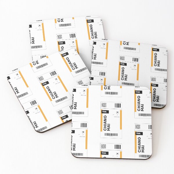 Item preview, CHIANG MAI Ticket Design - Inspired Travel Ticket  designed and sold by RM-Journey.
