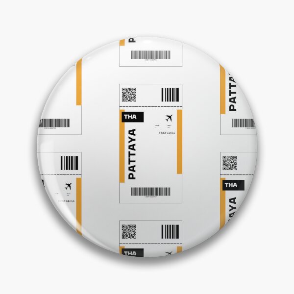 Artikelvorschau, PATTAYA Ticket Design – Inspiriertes Reiseticket entworfen und verkauft von RM-Journey.