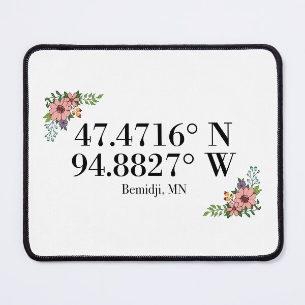 Item preview, Bemidji, MN Coordinates designed and sold by mynameisliana.