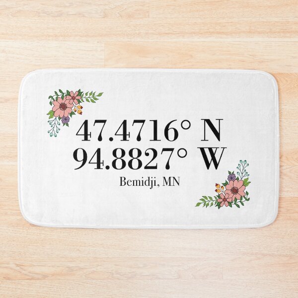 Item preview, Bemidji, MN Coordinates designed and sold by mynameisliana.