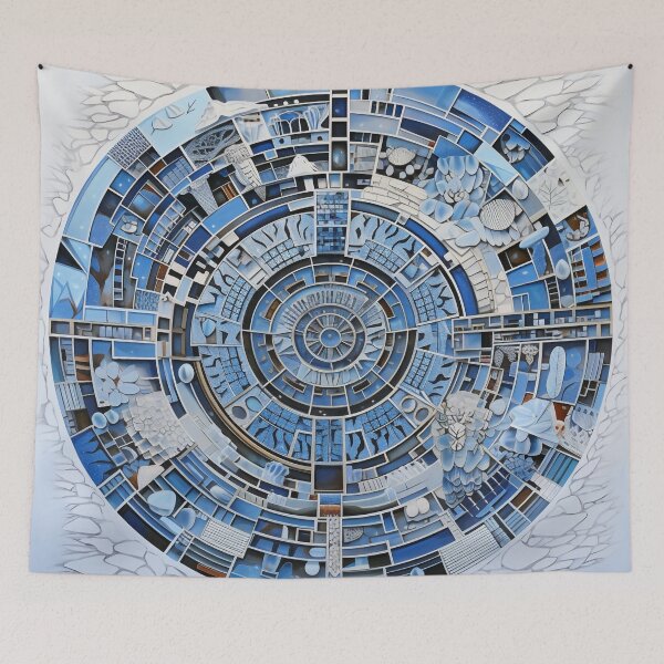 Item preview, Daloria - Winter Mandala (18/28) designed and sold by sabantha.