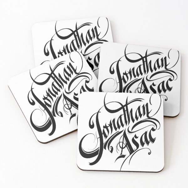 Item preview,  'Jonathan Isaac' Handwritten Calligraphy Art" designed and sold by merchtrends-svg.