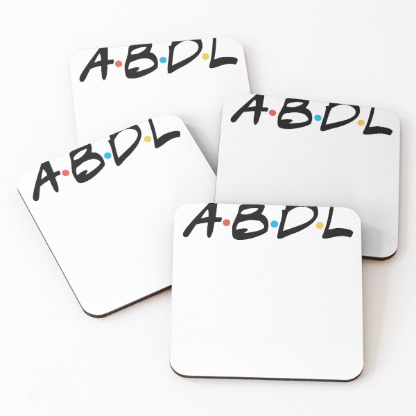 Item preview, ABDL - Logotipo amistoso negro designed and sold by DF3.