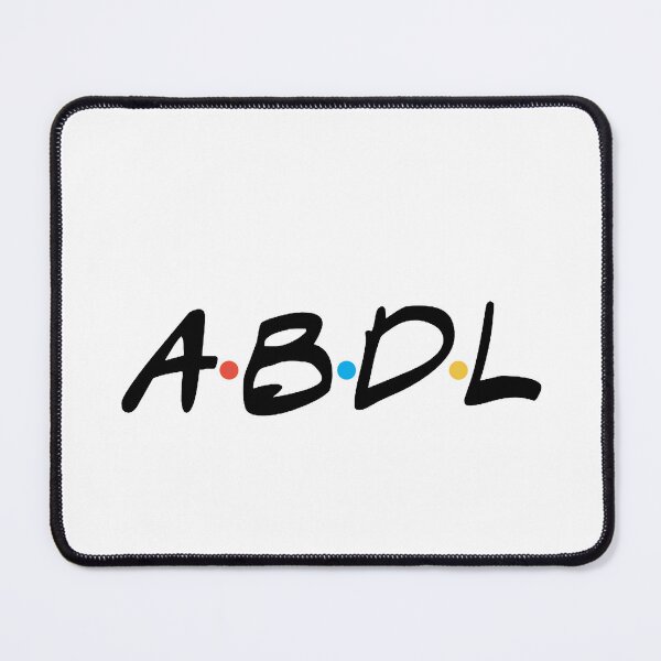 Artikelvorschau, ABDL – Friendly-Logo schwarz entworfen und verkauft von DF3.