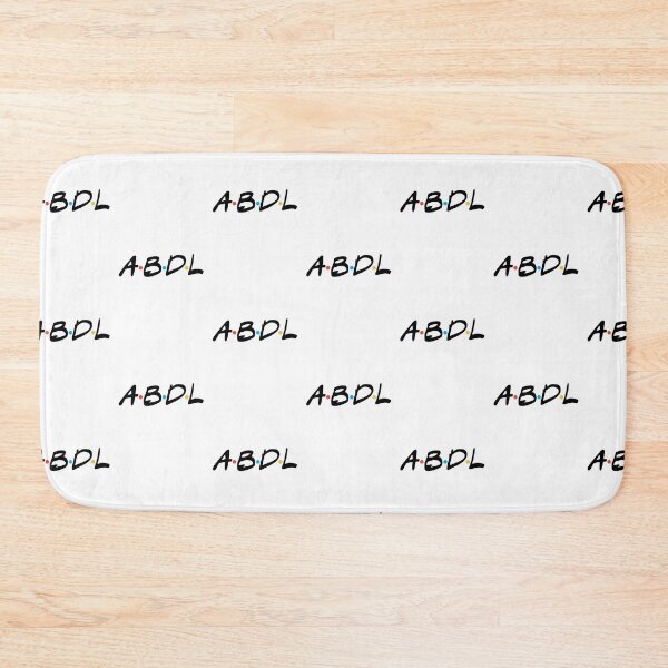 Artikelvorschau, ABDL – Friendly-Logo schwarz entworfen und verkauft von DF3.