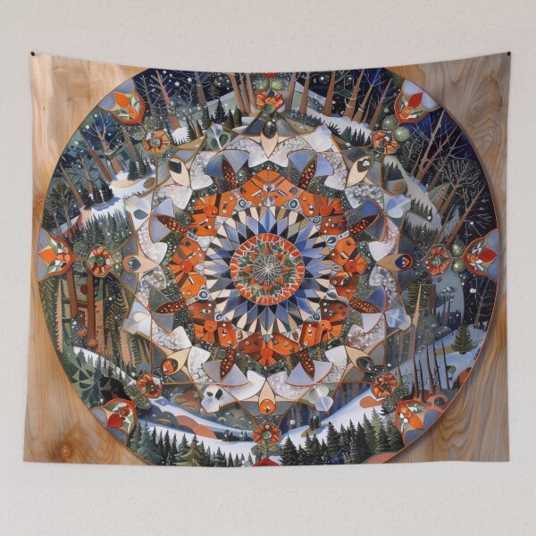 Item preview, Daloria - Winter Mandala (19/28) designed and sold by sabantha.