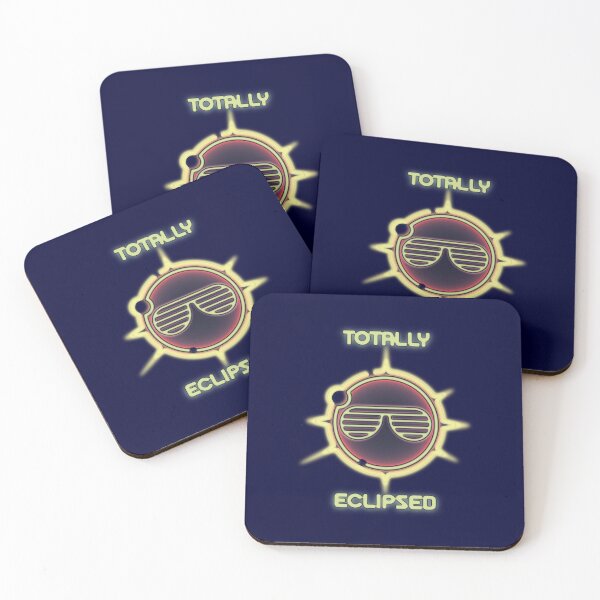 Item preview, Totally Eclipsed Neon Celestial Retro Art designed and sold by CRHPOD20.