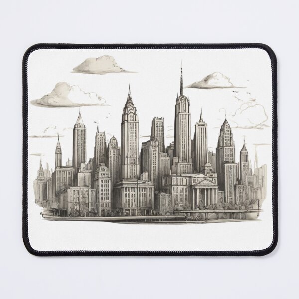 Item preview, sketch of city designed and sold by misbahsiro.