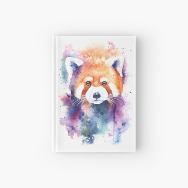 Item preview, Red Panda Splash Watercolor designed and sold by Denise Soden.