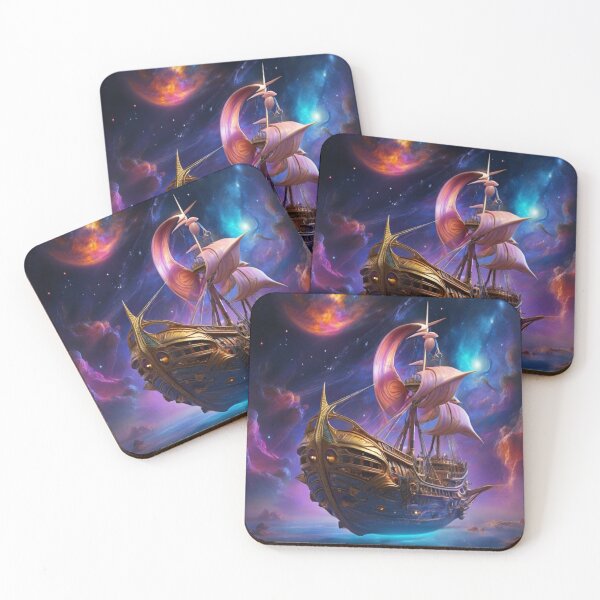 Item preview,  Peculiar cosmic caravel. designed and sold by Cherryblossom50.