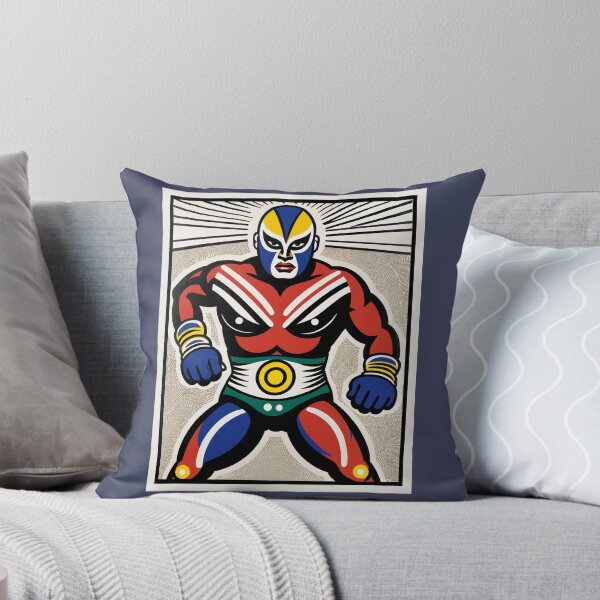 Item preview, Mexican Wrestler Print from the 1950s Roy Lichtenstein designed and sold by retrographics.