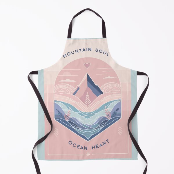 Item preview, Mountain Soul, Ocean Heart designed and sold by thegirlyshoppe.