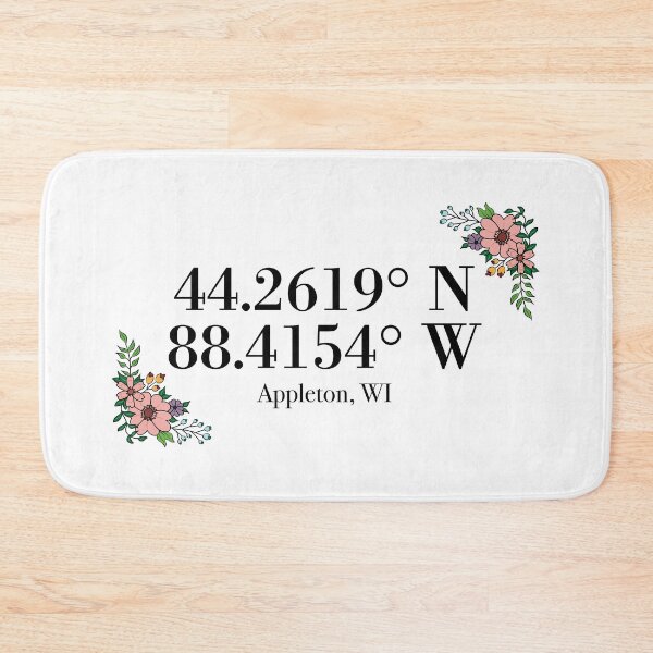 Item preview, Appleton, WI Coordinates designed and sold by mynameisliana.
