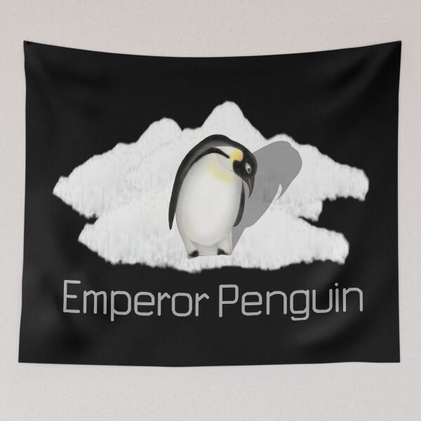 Item preview, Emperor Penguin Labeled designed and sold by ArtAndBliss.