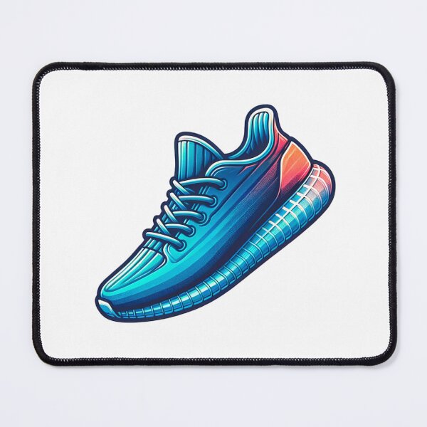 Item preview, Ombre Blue Sneaker designed and sold by PassionforLove.