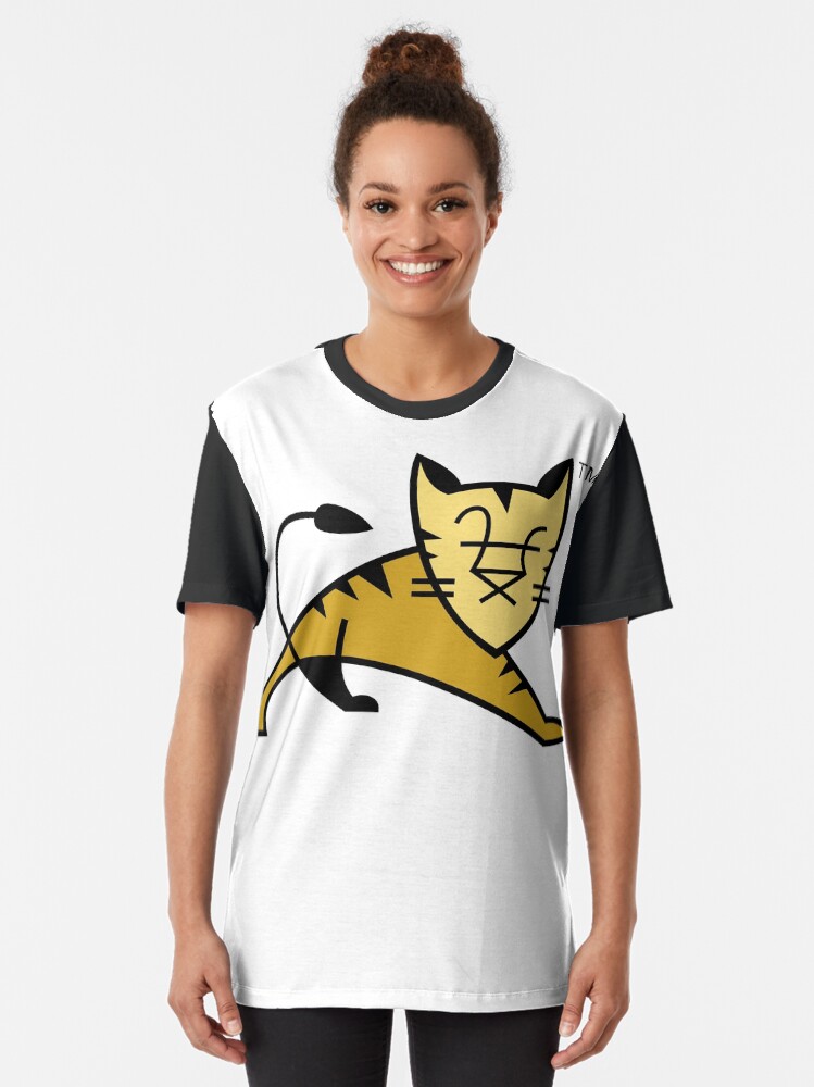 Alternate view of Apache Tomcat Graphic T-Shirt