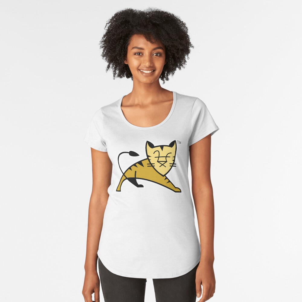 Apache Tomcat Premium Scoop T-Shirt
