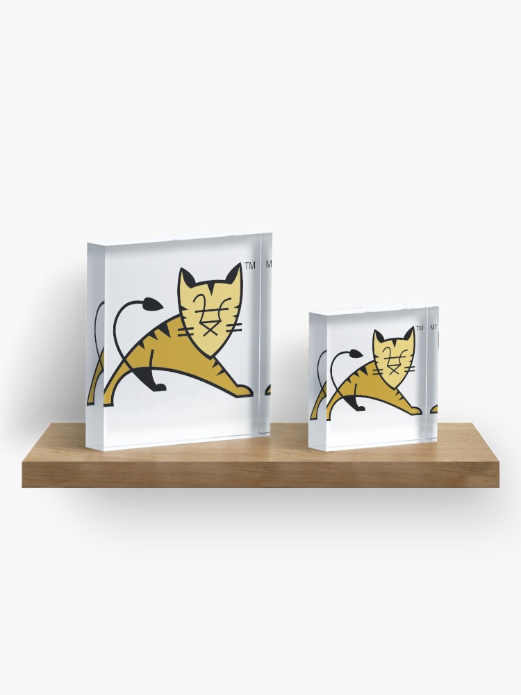 Alternate view of Apache Tomcat Acrylic Block