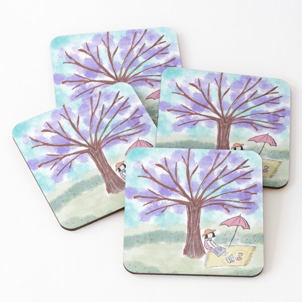 Item preview, Tea under the Jacaranda tree designed and sold by Gemma Creegan.